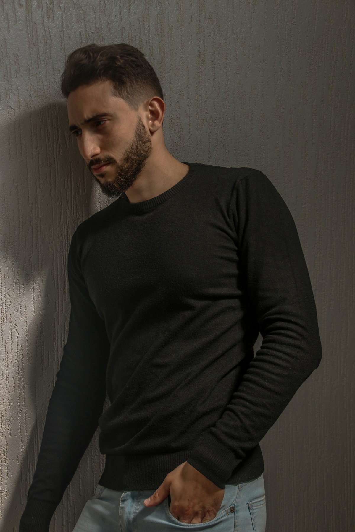 Cropped Crewneck Sweatshirt