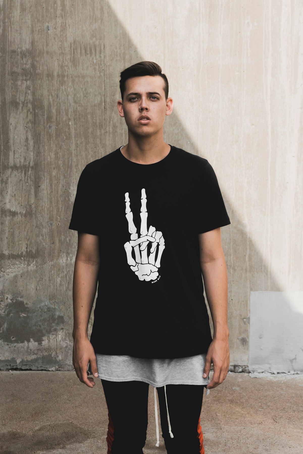 Long-Sleeve Waffle Tee